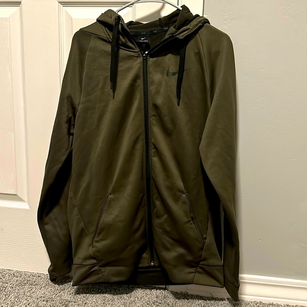 Nike dri-fit zip up jacket!